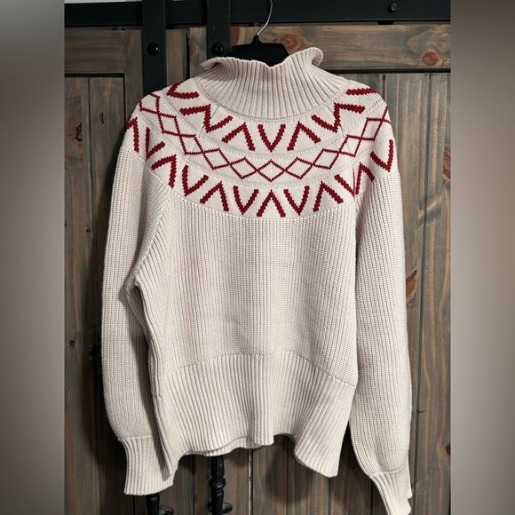 VARLEY Marcie Fairisle Sweater L - Picture 4 of 7